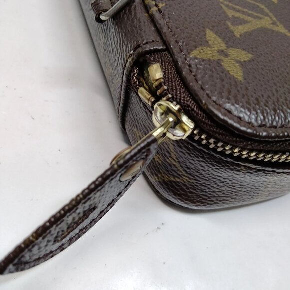 Authentic Louis Vuitton LV Pochette Monte Carlo M47352 Monogram mn512-113025 - Picture 8 of 16